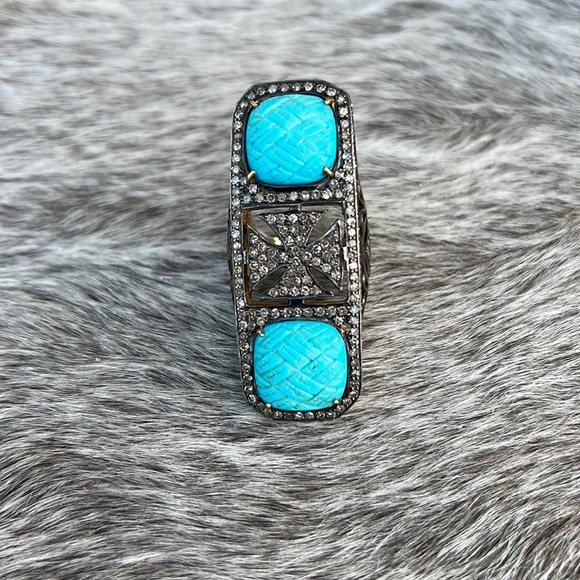 Julia post diamond ring - Picture 1 of 4